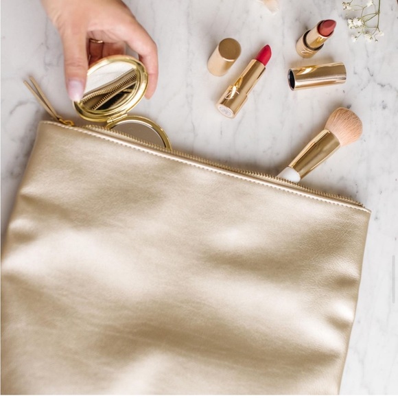 Fawn Design for Jilly Box Gold fold over clutch - Picture 2 of 4